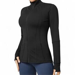 Womens zip up athletic jacket